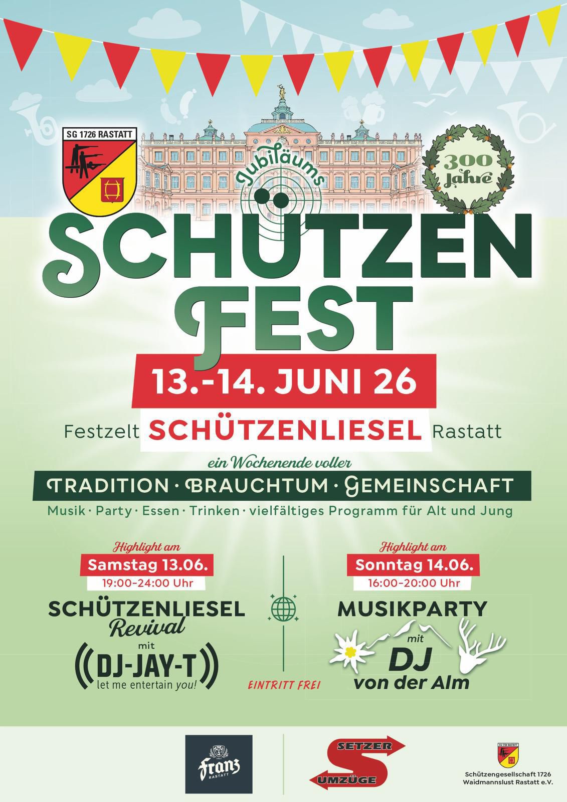 300 Jahre Schutzengesellschaft Rastatt Programm II