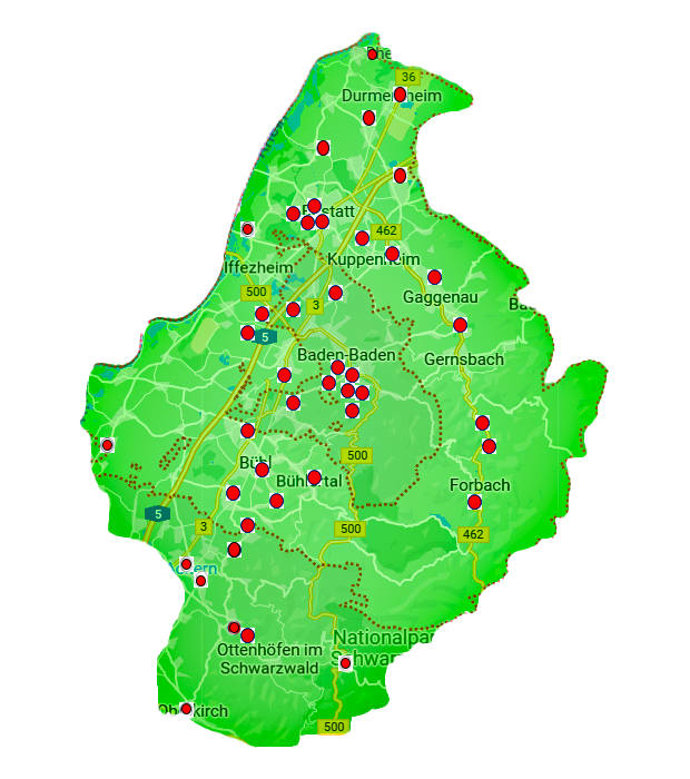 kreisvereine im gebiet